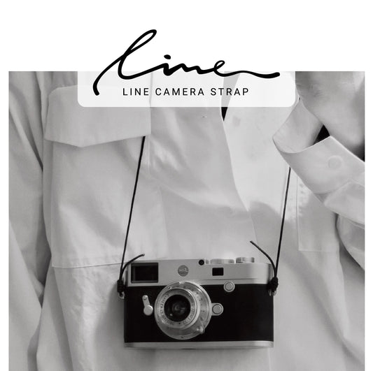 CHI | Line Camera Strap | Minimalist | Compatible with Leica M / Fujifilm X100 / Nikon / Ricoh
