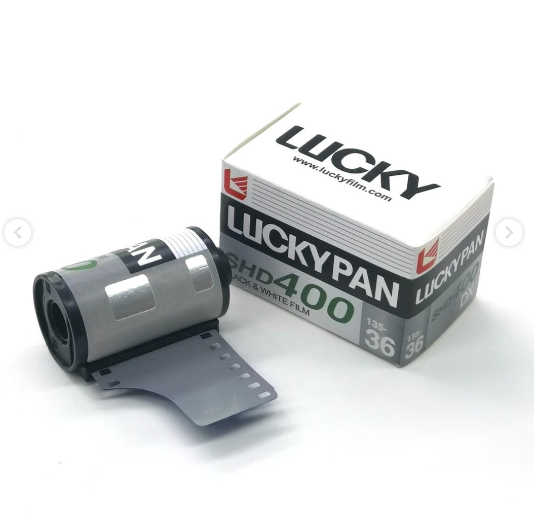 LuckyPan SHD 400 film B&W 135/120 Film - Bundle of Three Sets